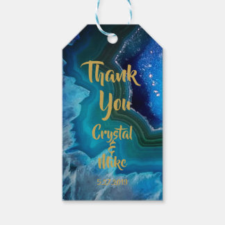 Crystal Blue Geschenkanhänger