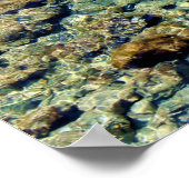 Crystal Blue Poster (Ecke)
