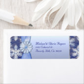 Crystal Blue Snowflake Celebration (Insitu)