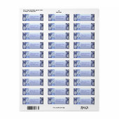Crystal Blue Snowflake Celebration (Vorne)