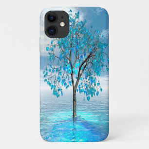 Crystal Blue Tree Case-Mate iPhone Hülle