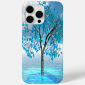 Crystal Blue Tree Case-Mate iPhone Hülle (Rückseite)