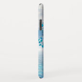 Crystal Blue Tree Case-Mate iPhone Hülle (Hinten/Rechts)