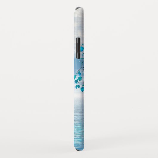 Crystal Blue Tree Case-Mate iPhone Hülle (Hinten/Rechts)