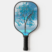 Crystal Blue Tree Pickleball Schläger (Rückseite)