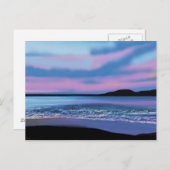 Crystal Blue Water Postkarte (Vorne/Hinten)