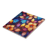 Crystal-Blume Fliese (Seite)