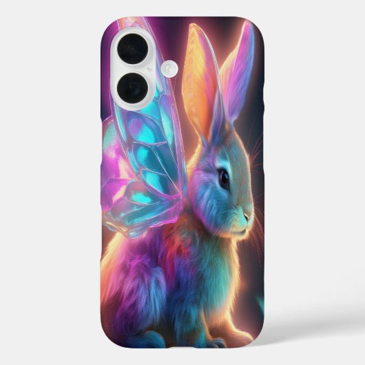 Crystal Bunny Case-Mate iPhone Hülle (Rückseite)