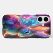Crystal Bunny Case-Mate iPhone Hülle (Rückseite (Horizontal))