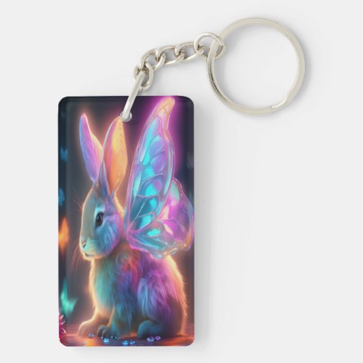 Crystal Bunny Schlüsselanhänger (Rückseite)