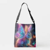 Crystal Bunny Tragetaschen Mit Langen Trägern (Rückseite)
