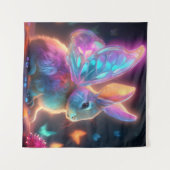 Crystal Bunny Wandteppich (Vorderseite (Horizontal))