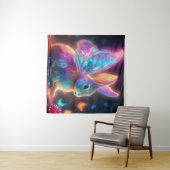 Crystal Bunny Wandteppich (Beispiel (Horizontal))