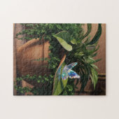 Crystal Butterfly & Greenery Puzzle (Horizontal)