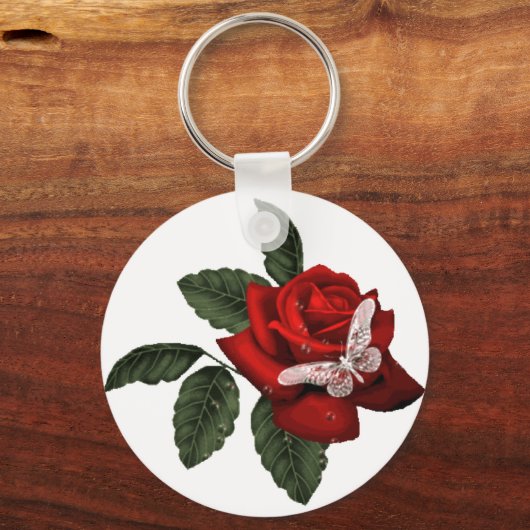 Crystal Butterfly Schlüsselanhänger (Vorderseite)