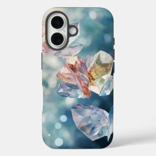 Crystal Butterfly Stones Handy Case