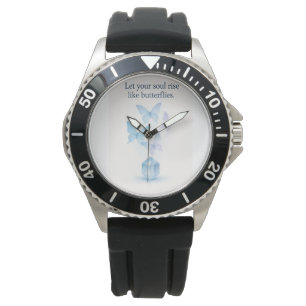 Crystal Butterfly Uhr – Edelstein-Schönheit an Ihr