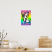 "Crystal" Candy Rainbow Butterfly Fairy Poster (Küche)