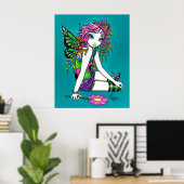 Crystal Candy Rainbow Fairy Poster (Heimbüro)