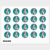 Crystal Candy Rainbow Fairy Stickers (Blatt)