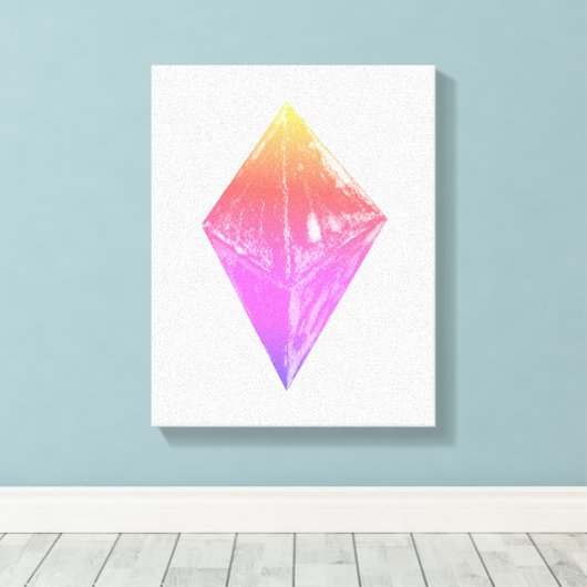 Crystal Canvas Print Leinwanddruck (Insitu (Holzboden))
