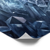 Crystal Canyon Lichtanomalie Poster (Ecke)
