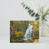 Crystal Cascade, NH Postcard Postkarte (Stehend Vorderseite)