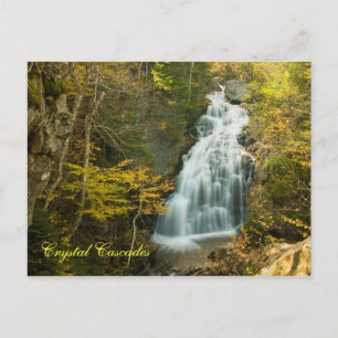 Crystal Cascade, NH Postcard Postkarte