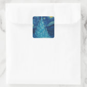 Crystal Castle Starry Night Sticker (Tasche)