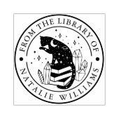 Crystal Cat Star Pencil Moon aus der Bibliothek Gummistempel (Prägung)