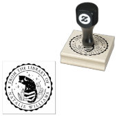 Crystal Cat Star Pencil Moon aus der Bibliothek Gummistempel (Stempel)