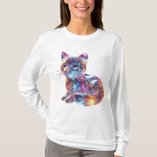 Crystal Cat T-Shirt (Vorderseite)