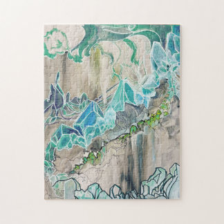 Crystal Cave Art Puzzle