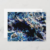 Crystal Cave Postkarte (Vorne/Hinten)