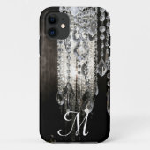 Crystal Chandelier Chic Monogram IPHONE 5 Case (Rückseite)