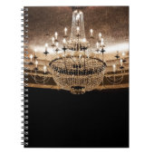 Crystal Chandelier Dazzle Glitz Glam Hinweis Buch (Vorderseite)