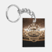 Crystal Chandelier Dazzle Glitz Glam Schlüsselkett Schlüsselanhänger (Vorderseite links)
