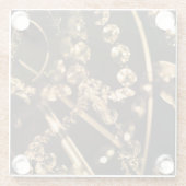 Crystal Chandelier Glasuntersetzer (Rückseite)