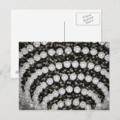 Crystal Chandelier Post Card Postkarte (Vorne/Hinten)
