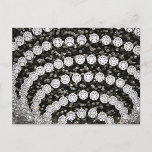 Crystal Chandelier Post Card Postkarte (Vorderseite)