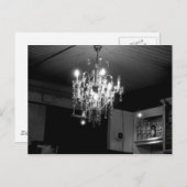 Crystal Chandelier Postkarte (Vorne/Hinten)