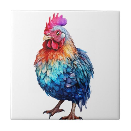 Crystal Chicken Fliese (Vorderseite)