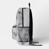Crystal Chrome Orbs Backpack Bedruckter Rucksack (Rechts)