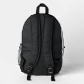 Crystal Chrome Orbs Backpack Bedruckter Rucksack (Rückseite)