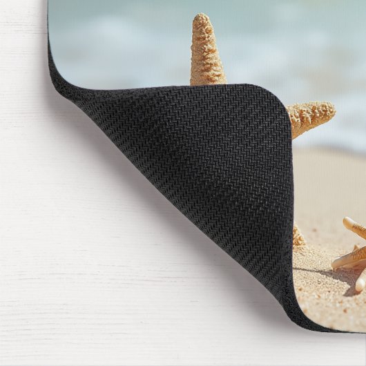 Crystal Clear Beach View Mouse Pad v0.2 Mousepad (Ecke)