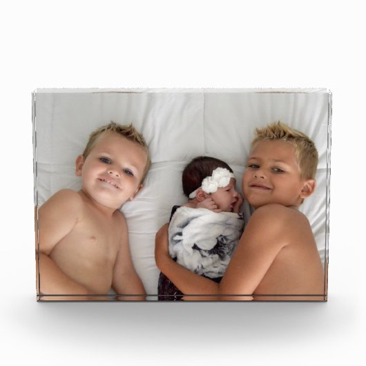 Crystal Clear-Foto-Block Fotoblock (Vorderseite)