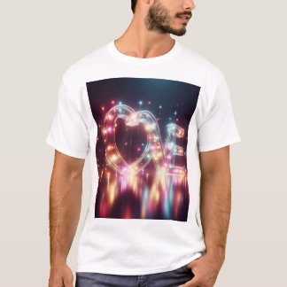 Crystal Clear Liebe T - Shirt signieren