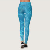 Crystal Clear Sky Blue Pool Water Leggings (Rückseite)