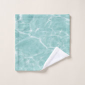 Crystal Clear Soft Turquoise Ocean Dream #2 #wall Badhandtuch Set (Waschlappen)