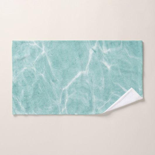 Crystal Clear Soft Turquoise Ocean Dream #2 #wall Badhandtuch Set (Handtuch)